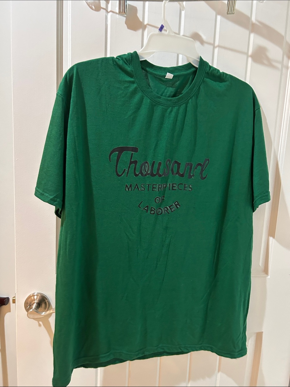 Green Graphic Crewneck Tee